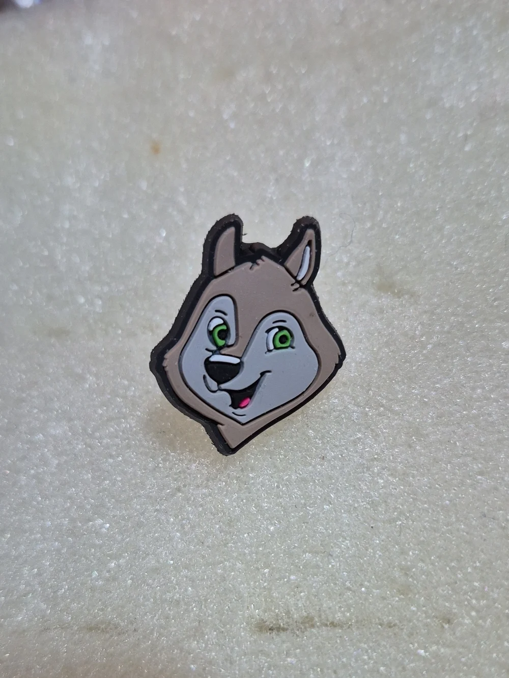 Great Wolf Lodge Character Shoe Charms featuring Wiley Wolf and Violet Wolf
